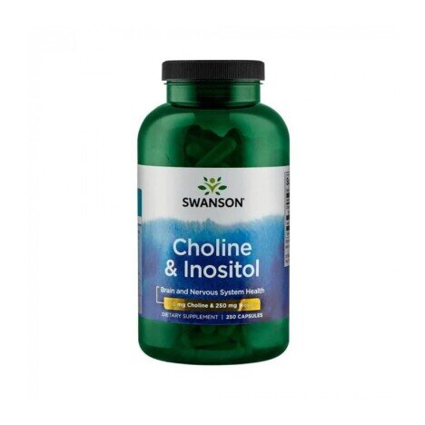 Choline & Inositol 250 Capsule Swanson